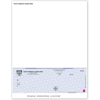 High Security Laser Btm A/P Check