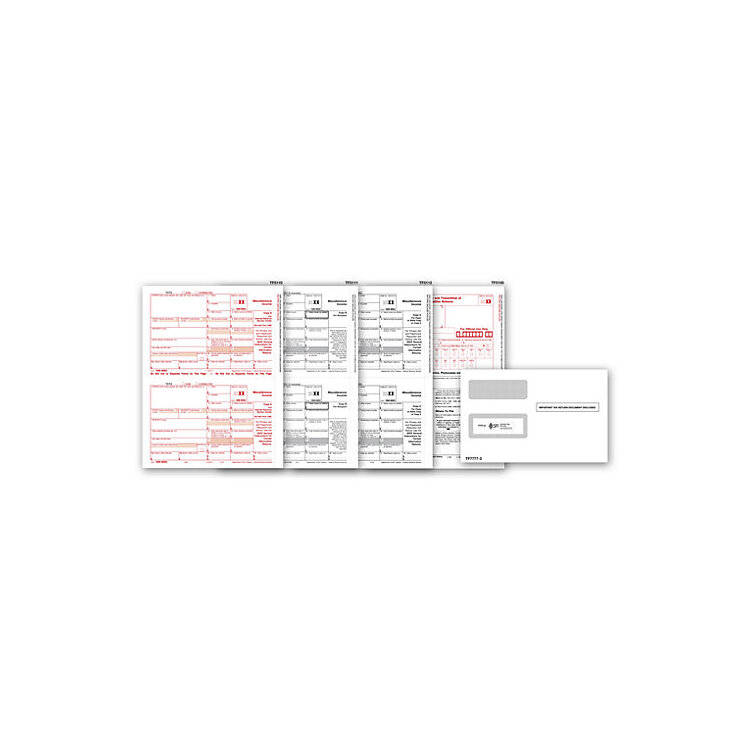 Laser 1099-MISC Tax Forms & Envelopes