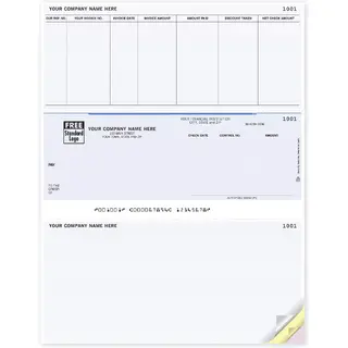Laser Accounts Payable Checks, 3-Part