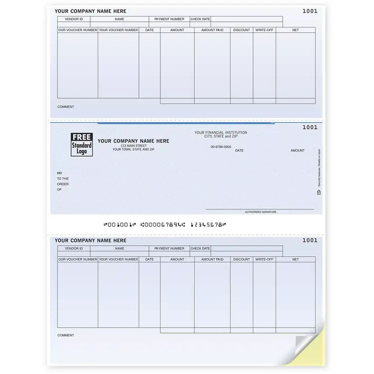 Dynamics GP Accounts Payable Checks, 2-Part