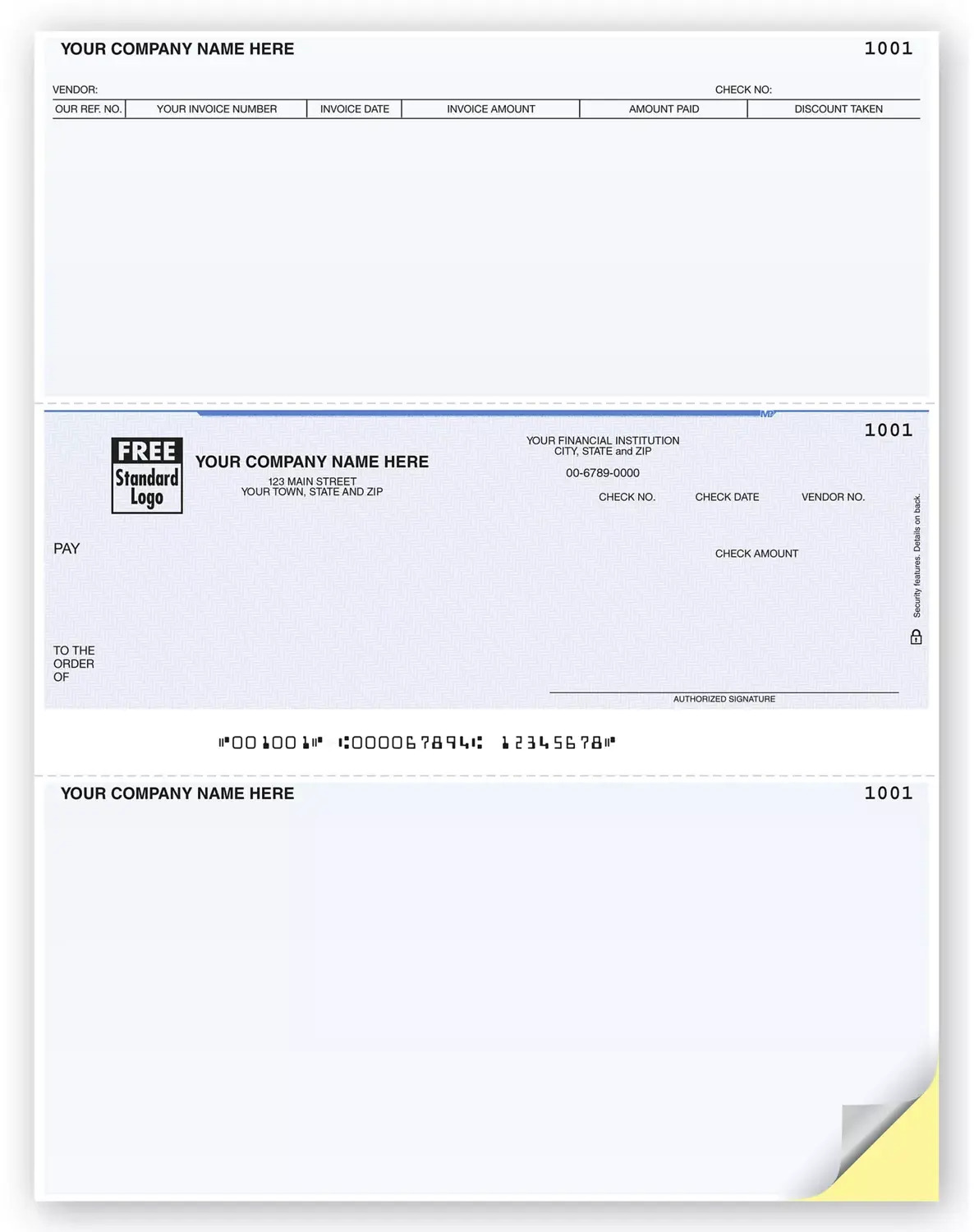 Microsoft® Business Solutions Accounts Payable Checks, 2-Part