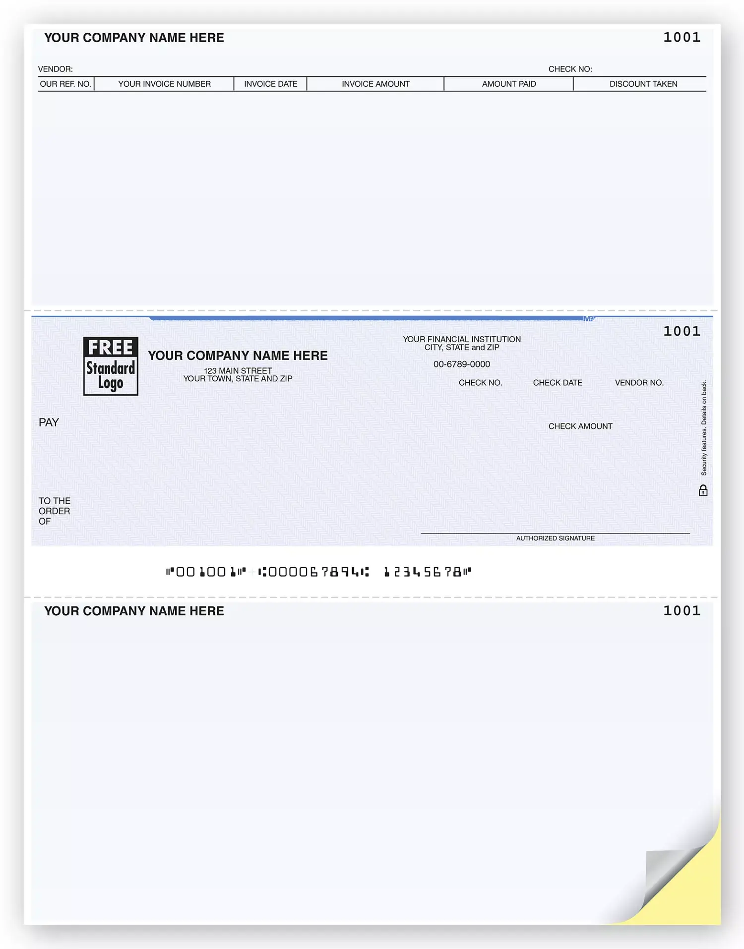 Microsoft® Business Solutions Accounts Payable Checks, 2-Part