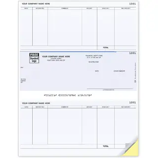 Accounts Payable Check - Middle Check, 2-Part