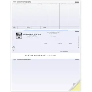 Software Compatible Accounts Payable Checks, Duplicate Format
