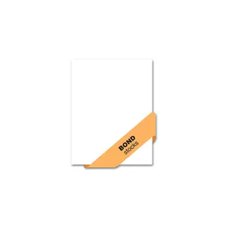 25% Cotton 24# Letterhead, Blank Sheet