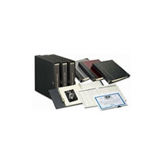 Custom linen corporate books