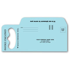 Customized door hanger envelopes that you can order online
