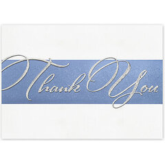 Custom printed corporate thank you greeting cards
