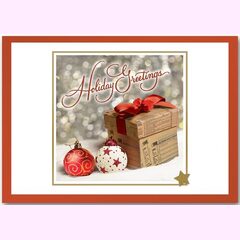 Custom printed holiday greeting cards for many professions