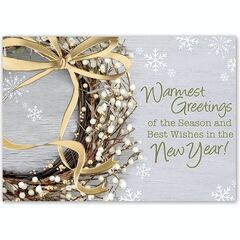 New year holiday cards that are custom printed for your business