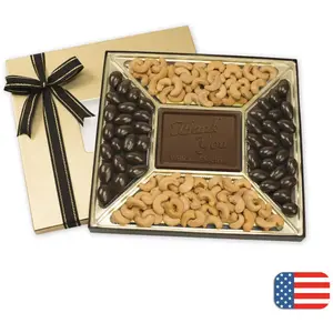 Holiday Chocolate Gift Boxes: Almonds & Cashews