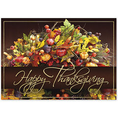 Custom printed Thanksgiving cards for your business