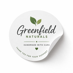 Custom made business labels designed online