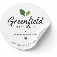 Custom made business labels designed online