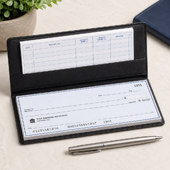 Custom printed business checkbooks for on the go