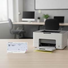 Customized laser business checks