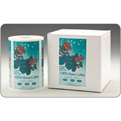 Custom square-cut labels