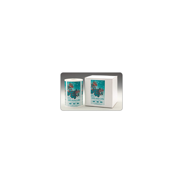 Custom square-cut labels