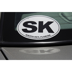 Custom oval shaped static cling labels