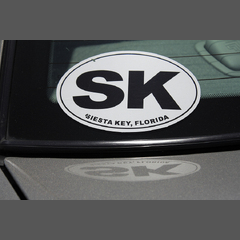Custom oval shaped static cling labels