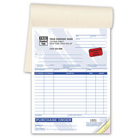 Custom printed purchase order books for your business