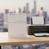 Custom printed business forms to print on your office printer