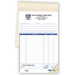 Custom printed sales books for your business