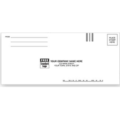 Custom printed return business envelopes
