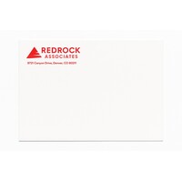 Custom printed 9" x 12" envelopes for sending out business materials