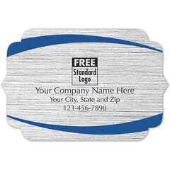 Custom printed weatherproof labels for service businesses
