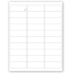 Blank shipping address labels for your business