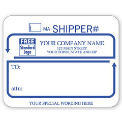UPS shipping labels for business use