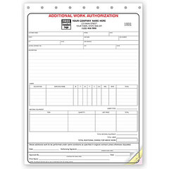 Additional work authorization forms for contractors
