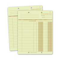 Manual accounting ledger forms for small business