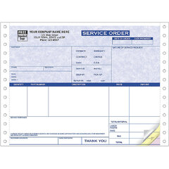 Continuous service and work orders