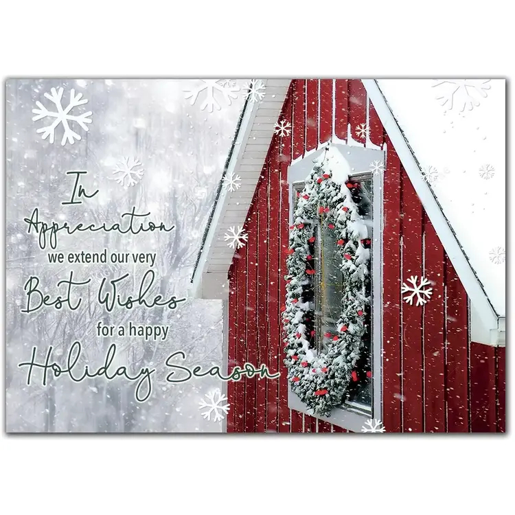 Business Holiday Cards to Say Thank You