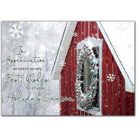Business Holiday Cards to Say Thank You