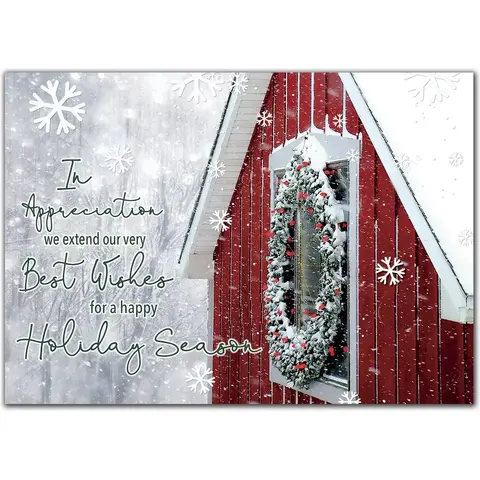Business Holiday Cards to Say Thank You