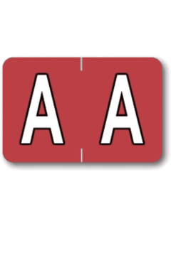 Stickers for file folders