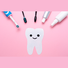 Fridge magnets designed by dentists for their patients