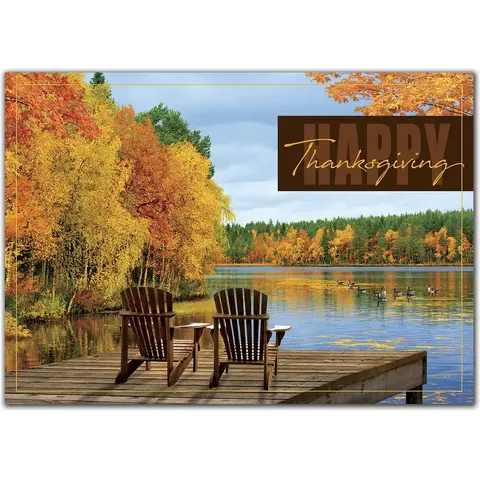 Custom Printed Thanksgiving Cards for Personal or Business Use