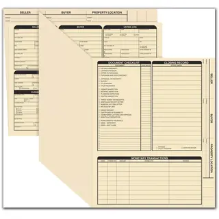 Manila real estate listing folder