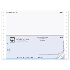 Continuous Accounts Payable Checks, Topstub
