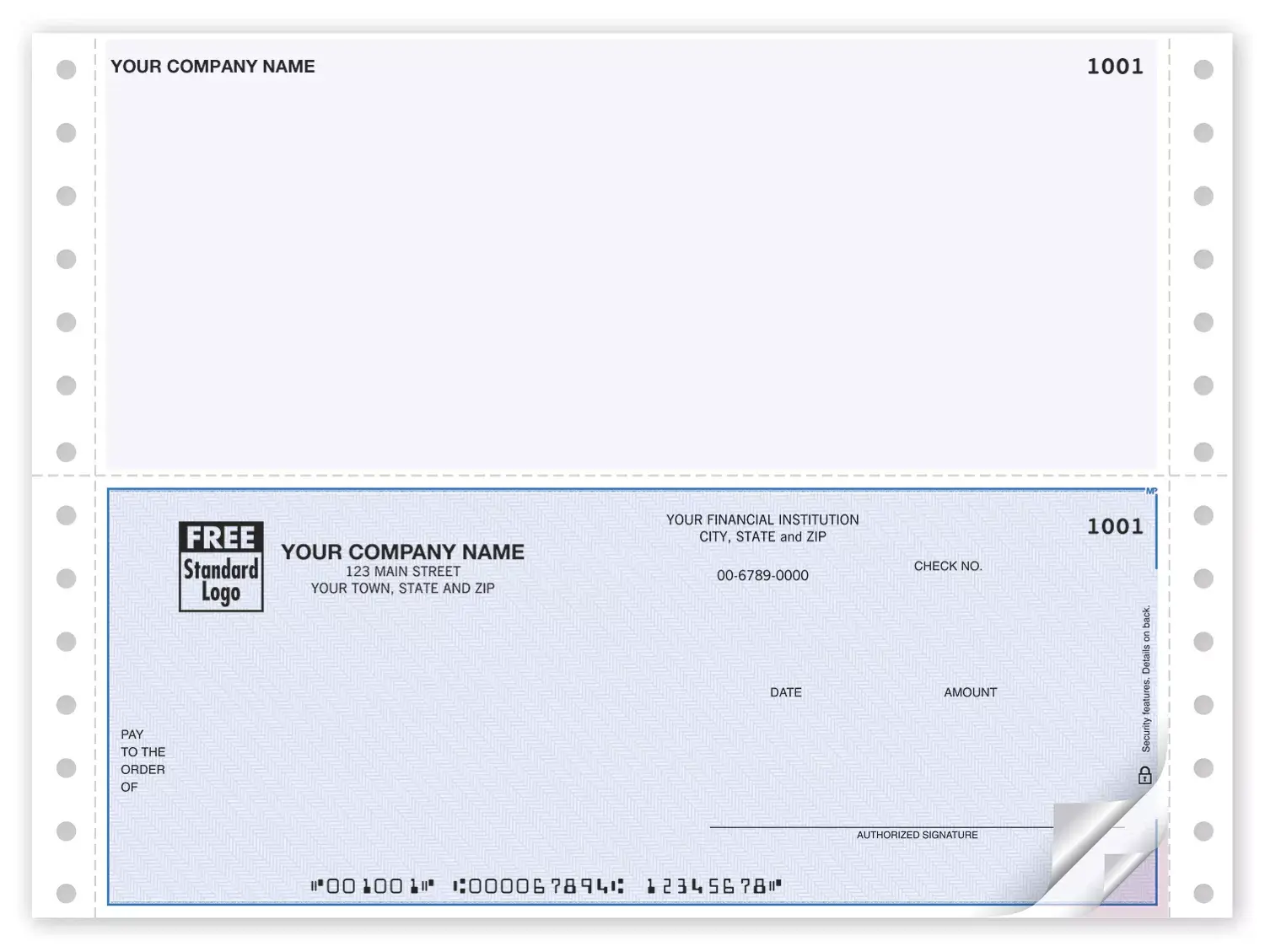 Tractor Feed DacEasy® Checks