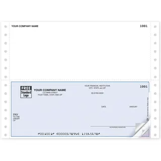 Pin Feed Peachtree Business Checks
