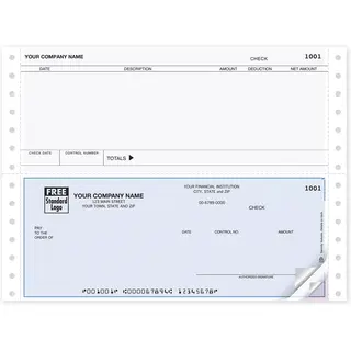 Accounts Payable Tractor Feed Checks