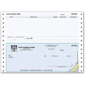 Accounts Payable Tractor Feed Checks, Duplicate
