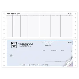 Accounts Payable Detailed Business Checks with Discount Taken Box