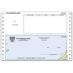 Business Payable Checks with Rounded Column