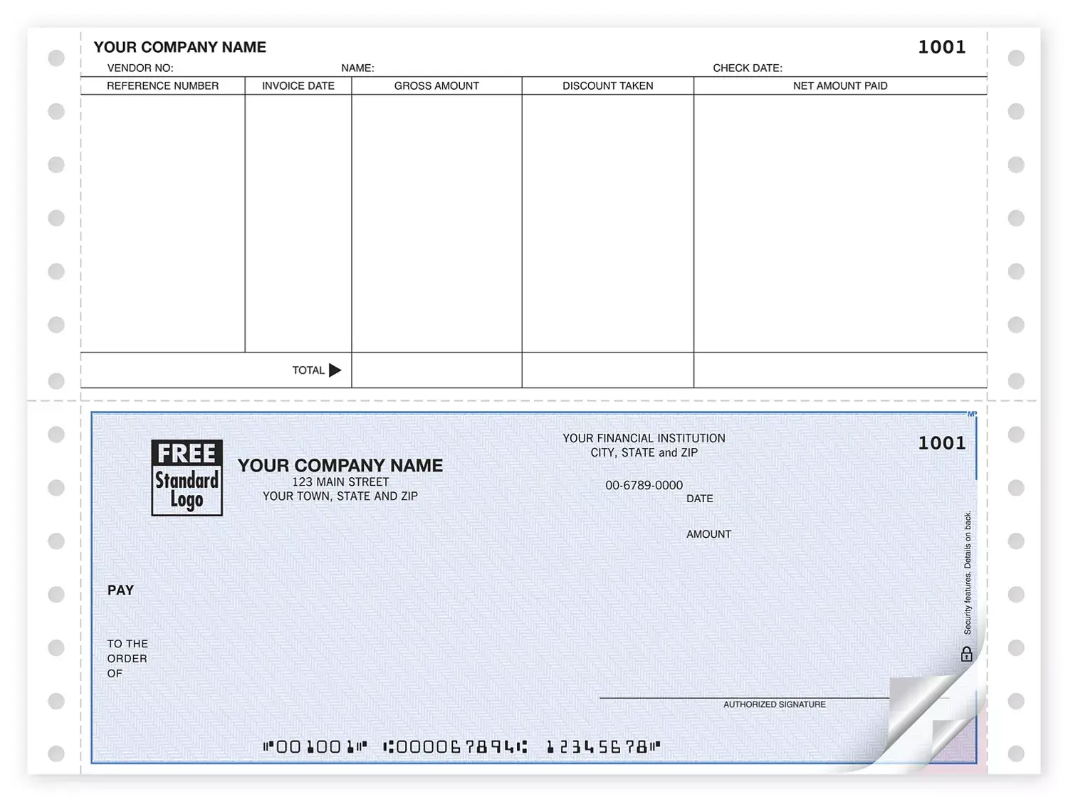 Business Checks to Pay Supplier Invoices